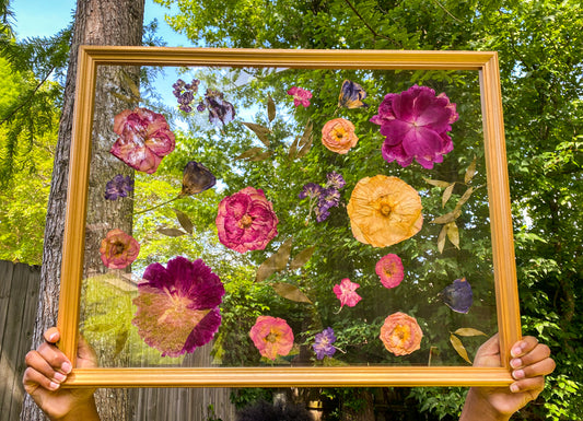18x24 Wood Frame with UV Resistant Acrylic, Custom