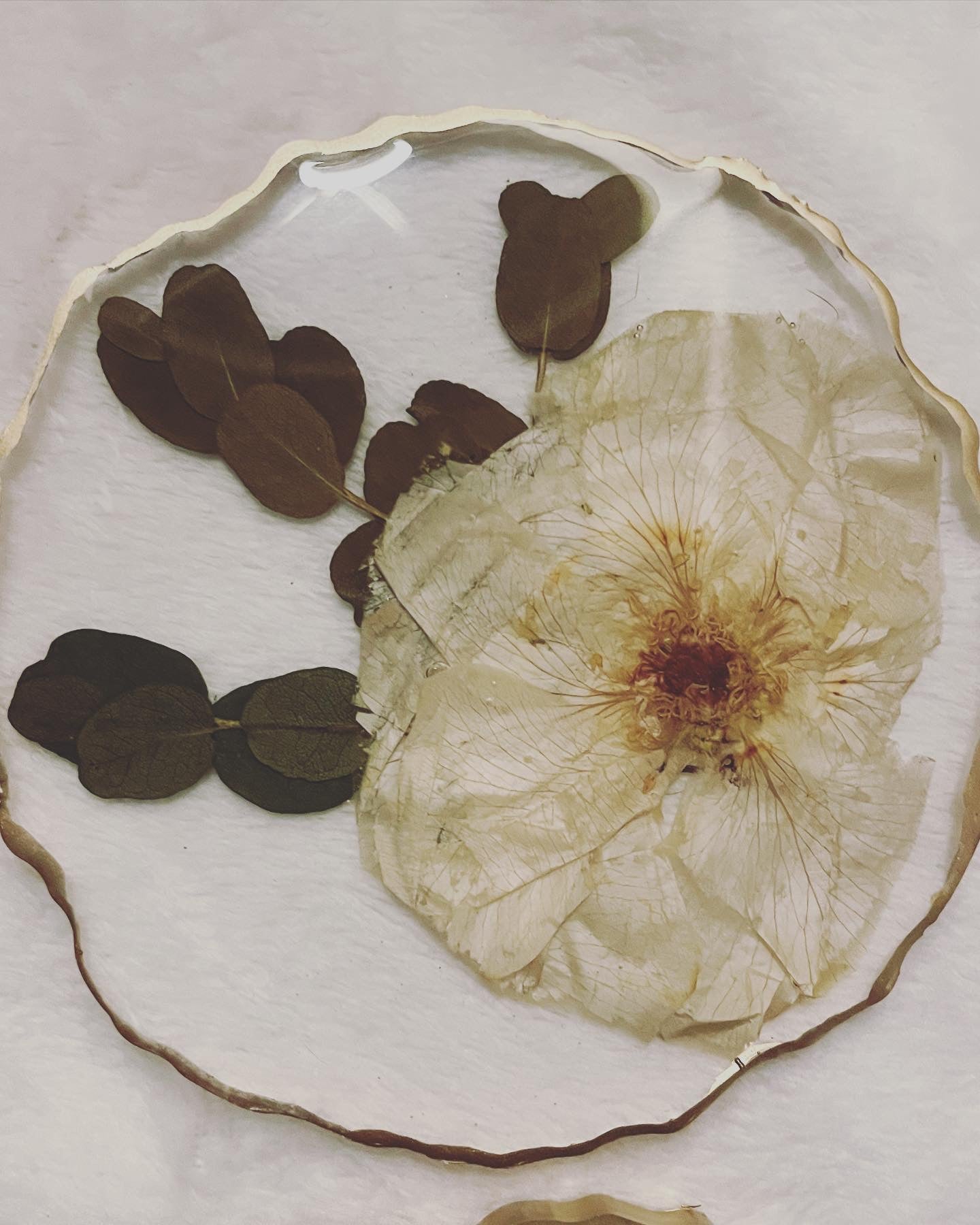 Agate Edge Resin Coasters, Set of 4, Add-On Item