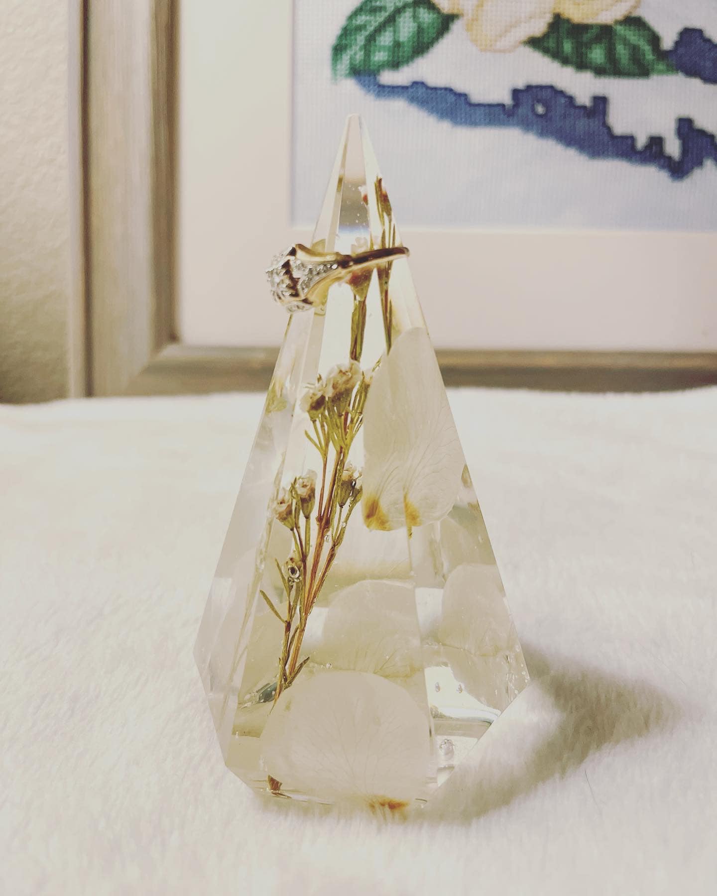 Bridal Package - Resin Tray, Ring Holder and Coasters