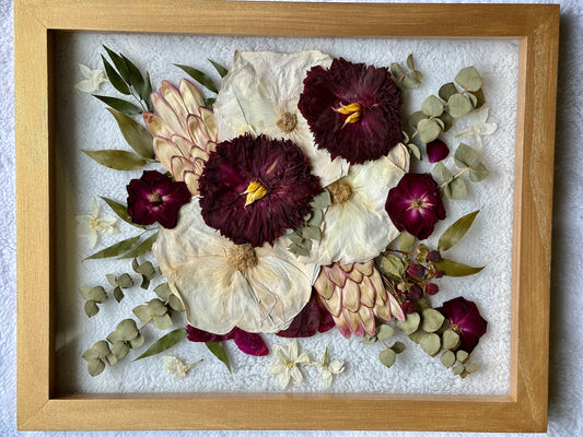 Bridal Package, Frame + ornament + ring holder