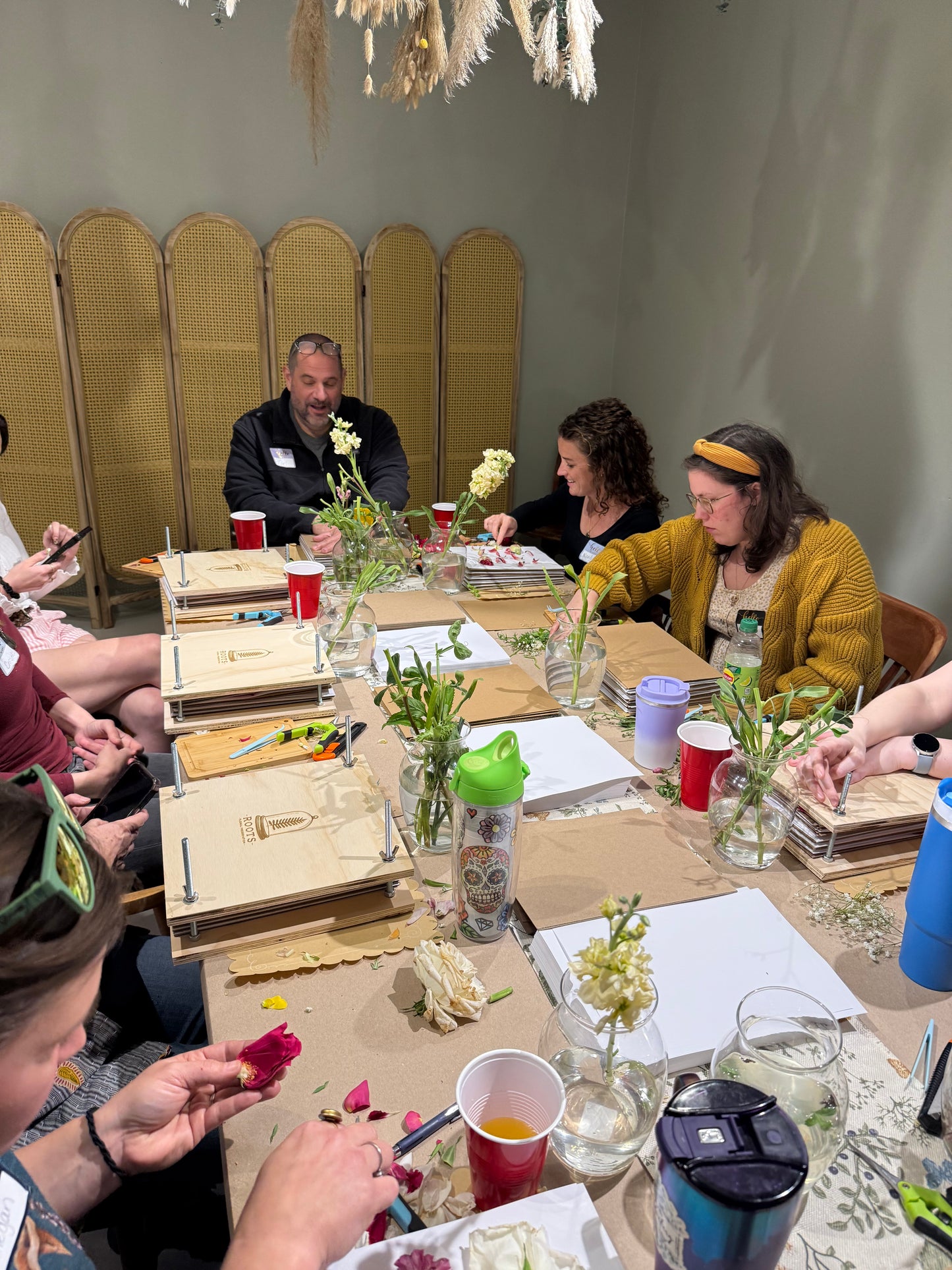 Flower Pressing 101 Workshop Saturday, June 20th 5-7pm