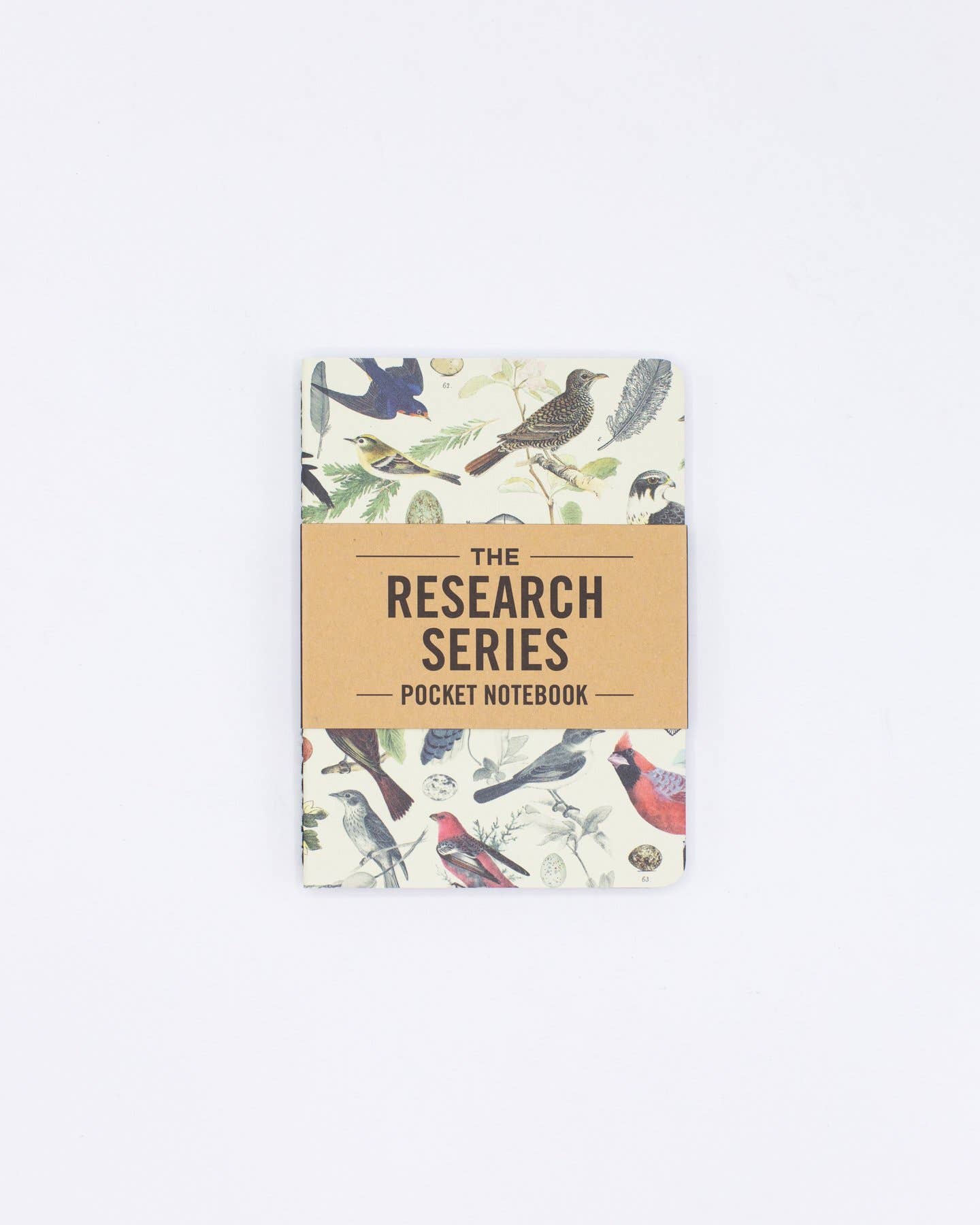 Birds: Ornithology Pocket Notebook 4-pack (Case of 6)