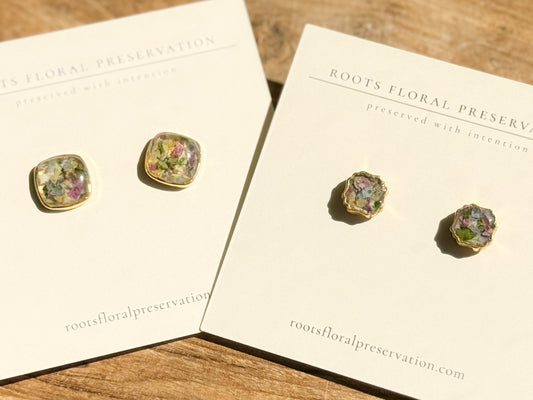 Floral Confetti Earrings