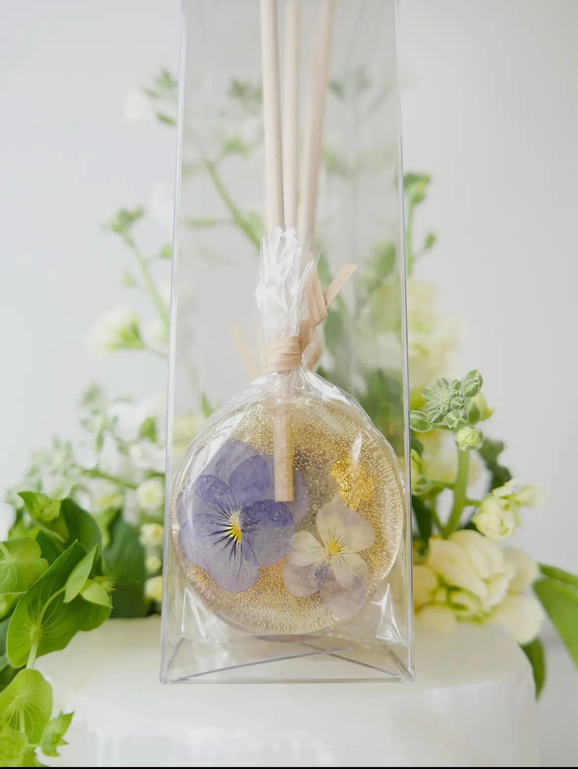 Edible Flower Lollipops