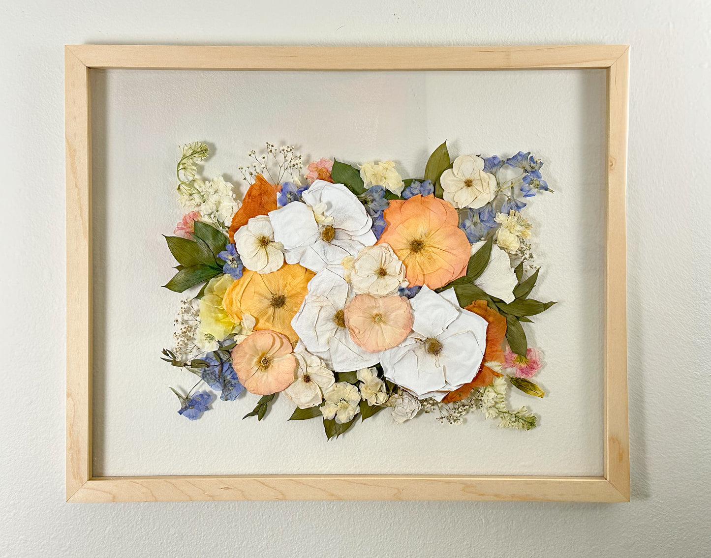 16x20 Wood Frame with UV resistant acrylic